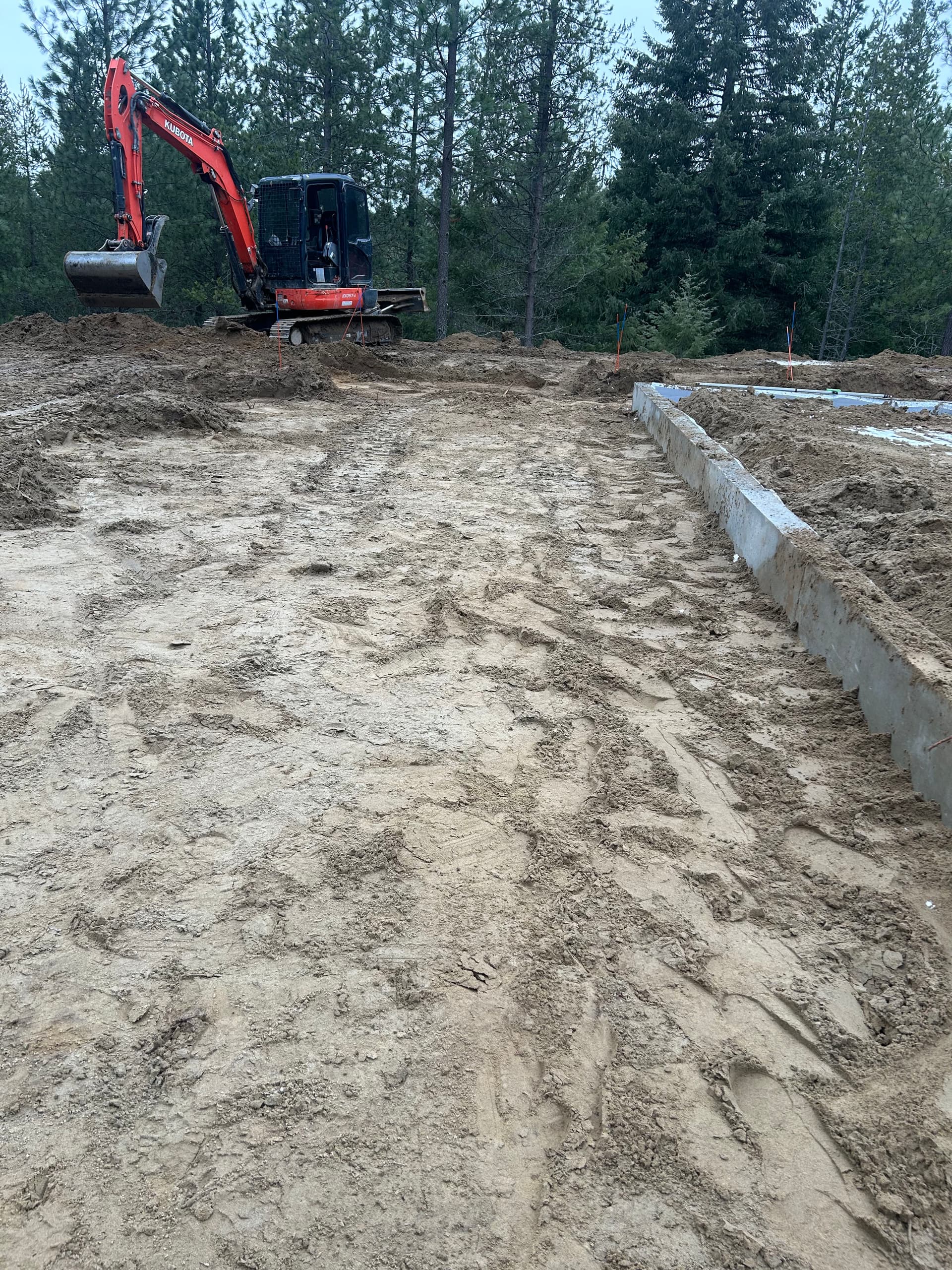 Kickstarting a Build with Expert Site Preparation and Concrete Pouring